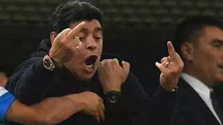 Maradona's reaction aftr messi goal in argentina vs nigeria match/funny comedy in fifa worldcup 2018