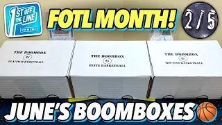 JUNE IS LOADED WITH FOTL!!! 🥵🔥 Opening June's Elite, Platinum, & Mid-End Basketball Boomboxes