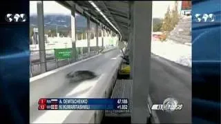 Luger Nodar Kumaritashvili crashes at Winter Olympics