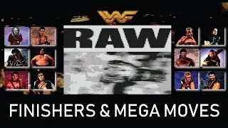 WWF/WWE RAW Sega Genesis All Finisher and Mega Moves