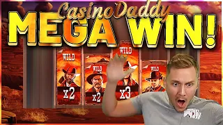 MEGA WIN! Desperados Wild Megaways Big win - HUGE WIN - Casino Games from Casinodaddy Live Stream