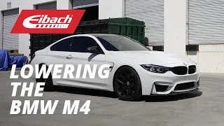 How To: Installing Eibach PRO-KIT lowering springs on the M4!