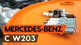 Wie MERCEDES-BENZ С W203 Zündkerze wechseln [TUTORIAL AUTODOC]