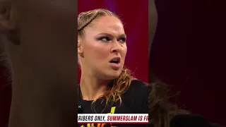 Ronda Rousey Brutally Attacks Security🤯😱 (WWE)