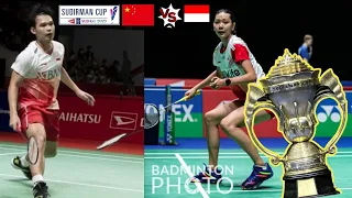 🔴ZHENGSi Wei/HUANGYa Qiong vs  Rinov/Gloria Sudirman Cup 2023 Live Score   #sudirmancup2023