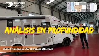 2023 Challenger 260 Graphite Ultimate (ANÁLISIS EN PROFUNDIDAD) | CARAVANAS SANGAR