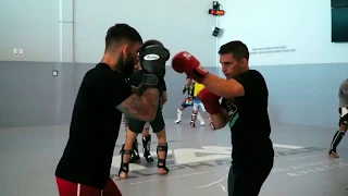 Tyler Diamond with Cody Garbrandt - Training Highlight