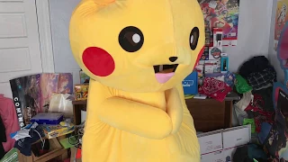 IT FINALLY CAME!!! Pikachu mascot costume unboxing