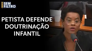 Deputada petista quer que professores ensinem que Bolsonaro é ‘genocida’