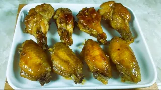 Just put everything in the bowl, great simple recipe! Honey BBQ Chicken Wings Happycall Double Pan