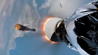 SpaceX Maxar 1 mission - second stage separation and ignition - May 3, 2024