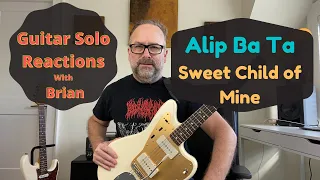 GUITAR SOLO REACTIONS ~ ALIP BA TA ~ Sweet Child of MIne