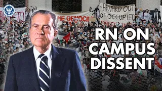 Richard Nixon Answers: Is Campus Dissent Justified? (1968)