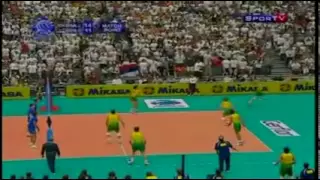 5º SET BRASIL 3 X 2 SERVIA FINAL WORLD LEAGUE 2009