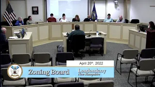 Zoning Board of Adjustment from 4-20-2022