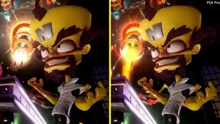 Crash Bandicoot N Sane Trilogy Nintendo Switch vs PS4 Pro Graphics Comparison