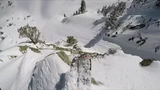 Calculated Risk: Julian Carr’s Epic Cliff Jump at Wolverine Cirque