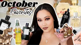 OCTOBER FAVORITES! | MONTHLY FRAGRANCE + SELFCARE FAVORITES 2022|PERFUMES I WORE THE MOST THIS MONTH