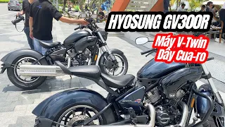 Giá xe Hyosung GV300R mô tô Hàn Quốc màu sắc thông số đánh giá xe