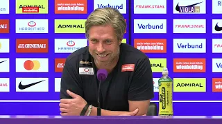 Live: Pressekonferenz nach Austria Wien - SK Rapid (10/2023)