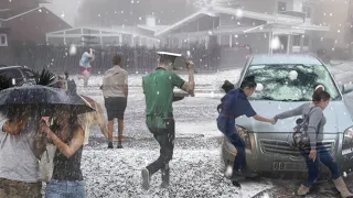 France Hail Storm | One Woman killed as storms cause chaos across France | France Storm