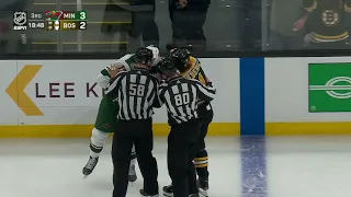 Marcus Foligno Drops The Gloves With Trent Frederic