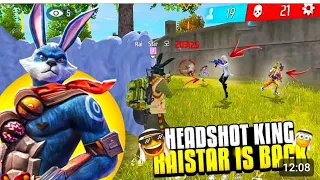 Raistar Bermuda king 2023 👿 Br Ranked Match - Gsrena Free Fire 🔥 is back #Pawan_game #gaming