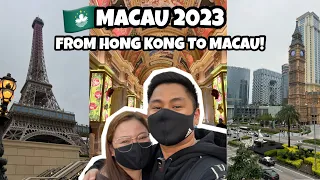 MACAU TRAVEL 2023 | FROM HONG KONG TO MACAU + REQUIREMENTS AND TIPS! | JAYBEE DOMINGO