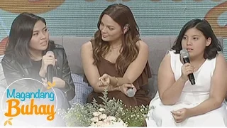 Magandang Buhay: KC, Miel and Frankie's message for their mom