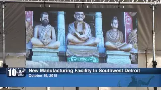 New Manufacturing Facility In Southwest Detroit - Press Conference