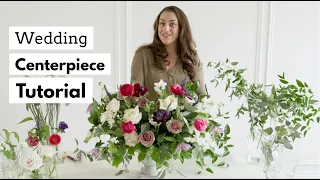 The Social Rose, Design Series - Episode 4 Low Wedding Centerpiece #floraldesign #howto #weddings