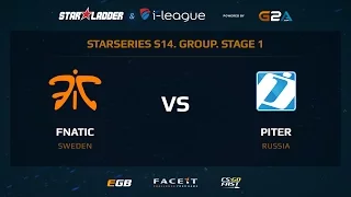 Fnatic vs PiTER - Map 2 - Cache (SL i-League StarSeries XIV)