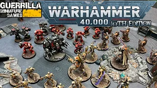 Warhammer 40,000 - 10th Edition Battle Report - Blood Angels vs. Necrons