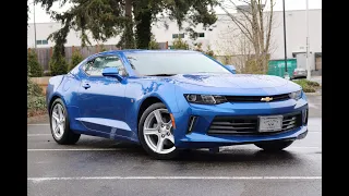 2017 Chevrolet Camaro 1LS Turbo 4 Cylinder with 6-Speed Manual