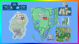 GTA 6 MAP - The BIGGEST Map Size In Grand Theft Auto History! (GTA VI)