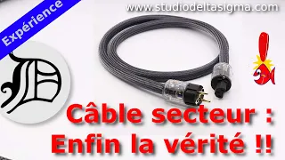 Studio Delta Sigma #20 | Câbles secteur : ENFIN LA VÉRITÉ !!!!