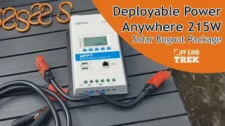 215W Solar Bug Out Package-Deploy Power Anywhere