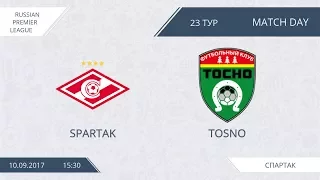 AFL17. Russia. Premier League. Day 23. Spartak - Tosno