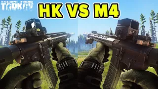 HK VS M4 - IS THE M4 REALLY BETTER? | Escape from Tarkov | TweaK