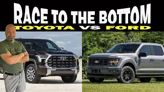 Ford Vs Toyota RACE To The Bottom