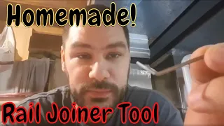 model railroad - rail joiner tool