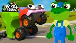 5 Little Dumper Trucks｜Learn Numbers｜Early Education｜Nursery Rhymes & Kids Songs｜Gecko's Garage