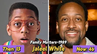 Family Matters 🔥🔥(1989 VS 2023) 🌟🌟 - Then and Now [34 Years After]