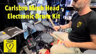 Carlsbro Mesh-Head Electronic Drum Kit Sounds Like?