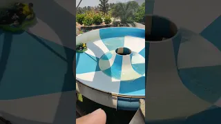 Being Flushed, Wait for the PLOP! Tornado #shorts #trending #viral  #waterpark