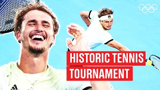 🎾 Alexander Zverev clinches historic gold! | Men's tennis singles | Tokyo 2020