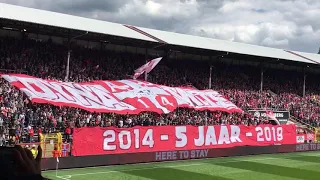 Antwerp Dynamite 5 Years Tifo: Royal Antwerp FC - RSC Anderlecht  - 12/05/2019