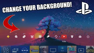 How to change your background and theme on PS4! (EASY) (2020) | SCG