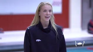 RazorTalk: Razorback Swim & Dive's Anna Hopkin