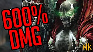 SPAWN 600% DMG INSANE! - Kmac vs SkarCA - MK11